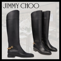 大人気 ジミーチュウ コピー★Nell Knee Boot Flatニーハイブーツ c2392303