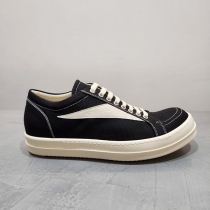 リックオウエンス ダークシャドウ VINTAGE スニーカー 偽物 BLACK/MILK (DO) 5803