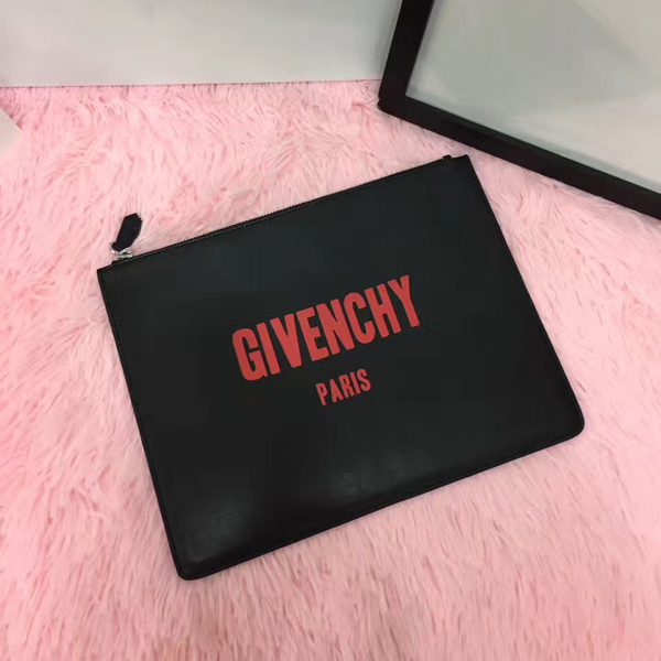 ジバンシィスーパーコピー GIVENCHY クラッチバッグ RED LOGO SMALL CLUTCH