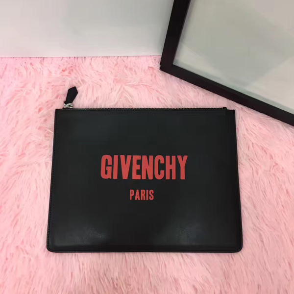 ジバンシィスーパーコピー GIVENCHY クラッチバッグ RED LOGO SMALL CLUTCH