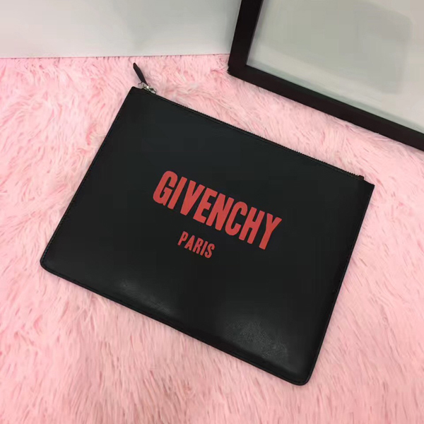 ジバンシィスーパーコピー GIVENCHY クラッチバッグ RED LOGO SMALL CLUTCH