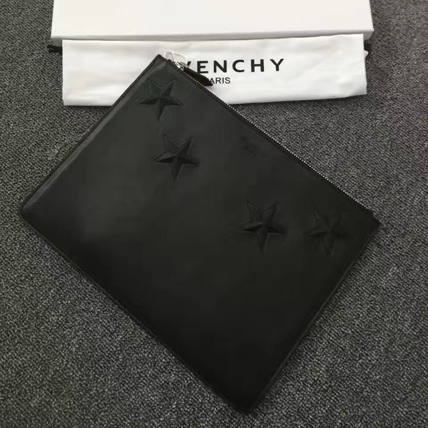 ジバンシィスーパーコピー GIVENCHY クラッチバッグ 2018SS STARS CLUTCH BLACK