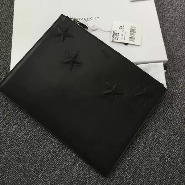 ジバンシィスーパーコピー GIVENCHY クラッチバッグ 2018SS STARS CLUTCH BLACK