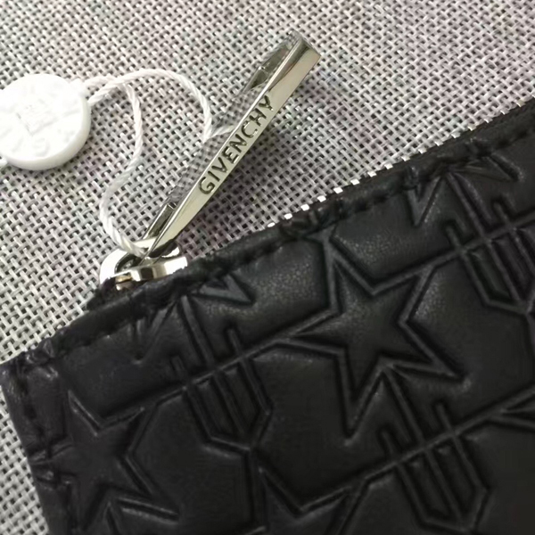 ジバンシィスーパーコピー GIVENCHY クラッチバッグ BK06072020 001 スターエンボスクラッチ Black