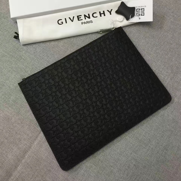 ジバンシィスーパーコピー GIVENCHY クラッチバッグ BK06072020 001 スターエンボスクラッチ Black