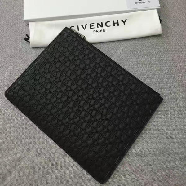 ジバンシィスーパーコピー GIVENCHY クラッチバッグ BK06072020 001 スターエンボスクラッチ Black