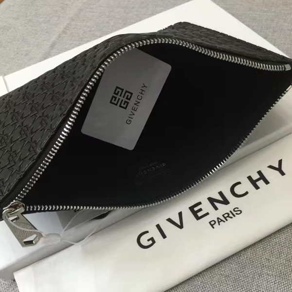 ジバンシィスーパーコピー GIVENCHY クラッチバッグ BK06072020 001 スターエンボスクラッチ Black