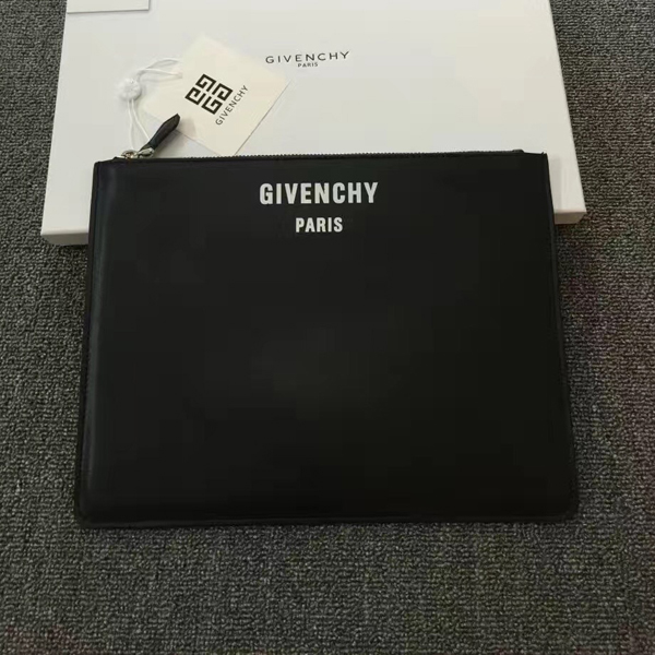 2017-2018AW Collection ジバンシィスーパーコピー GIVENCHY ロゴクラッチバッグ BK06061562 レザー 