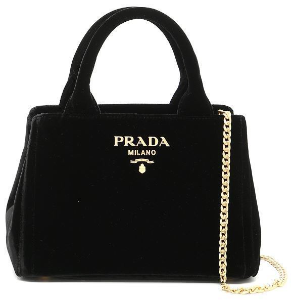 2017-18新作 PRADA プラダスーパーコピー 上品ベルベットバッグ