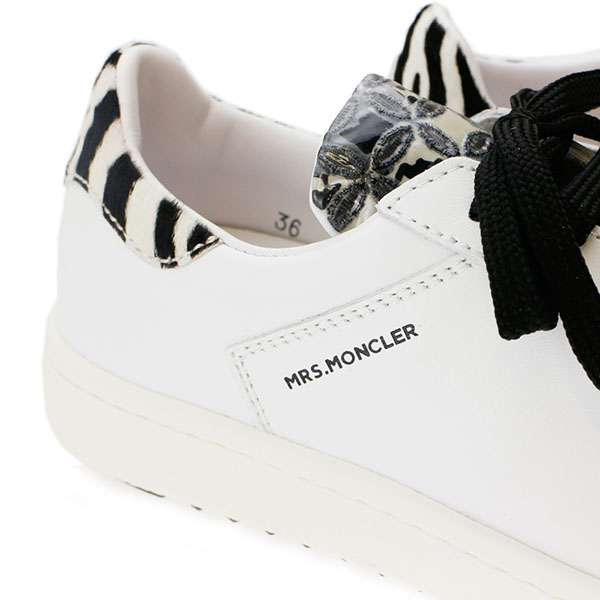 モンクレール シューズスーパーコピー スニーカー MONCLER ANGELINE 2021400 01924 998 WHITE/BLACK