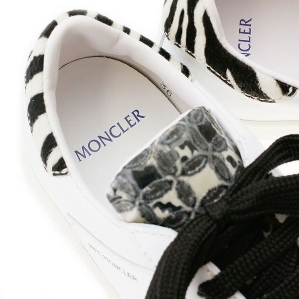 モンクレール シューズスーパーコピー スニーカー MONCLER ANGELINE 2021400 01924 998 WHITE/BLACK