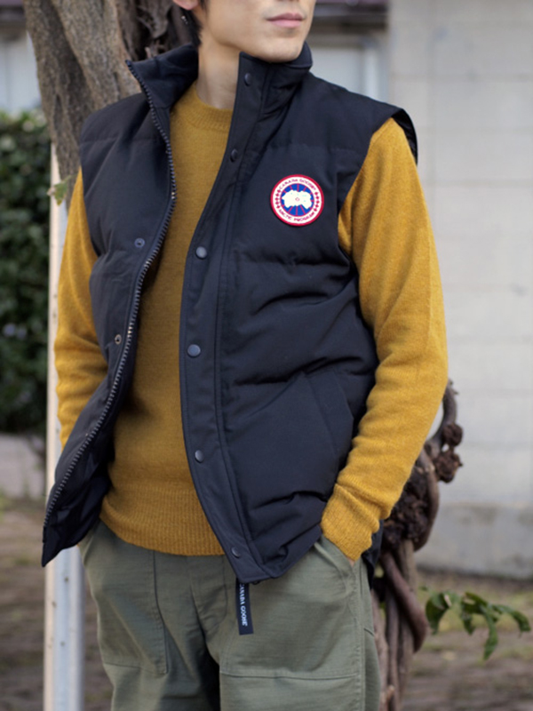 カナダグース コピー CANADA GOOSE メンズ GARSON VEST ギャルソンベスト BLACK 622040030 