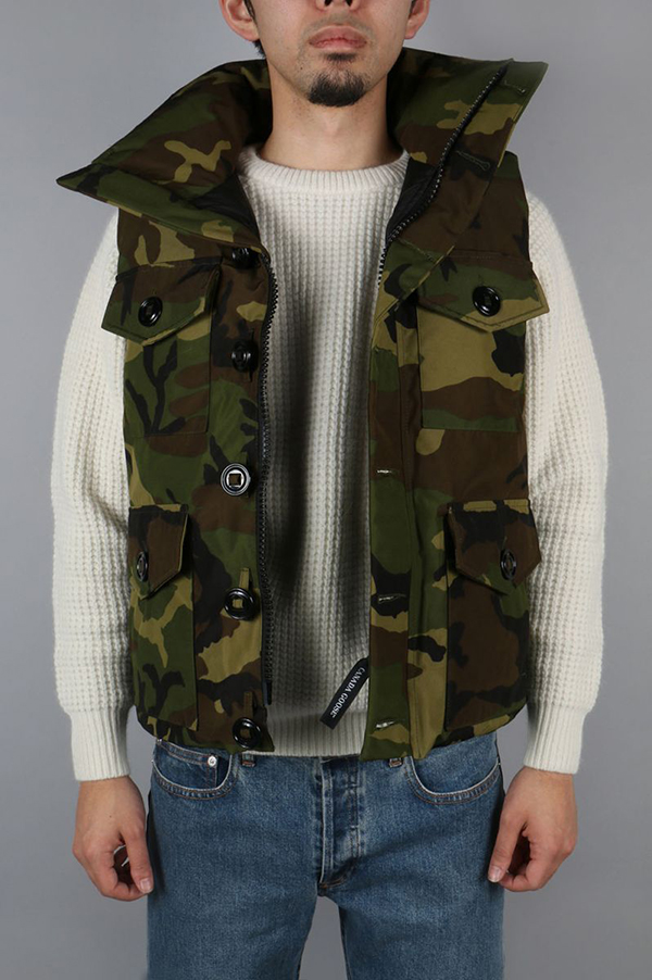 カナダグース コピー CANADA GOOSE メンズ MONTREAL VEST モントリオール CLASSIC CAMO 622040033 