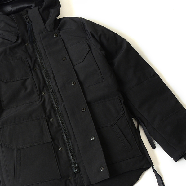 2018秋冬新作 カナダグース コピー CANADA GOOSE メンズ MAITLAND PARKA BLACK DISK メイトランドパーカー フードダウンジャケット ブラックディスク ブラックラベル・M4550MB