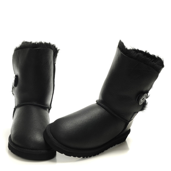 UGG コピー ブーツ ウィメンズ Bailey Button  UGG コピー 5803 2013 メタリック Black/ブラック