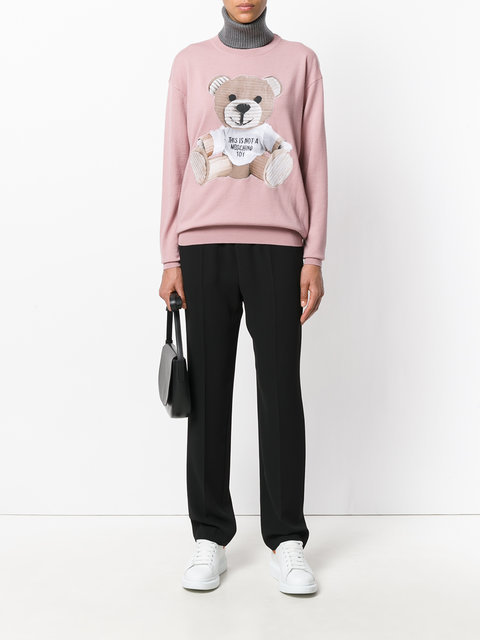 モスキーノ コピーMOSCHINO 2018  toy bear sweatsh スウェット パーカー