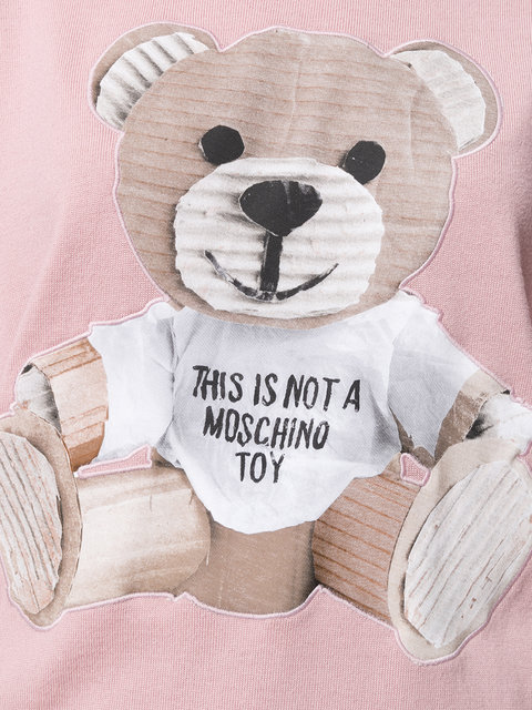 モスキーノ コピーMOSCHINO 2018  toy bear sweatsh スウェット パーカー