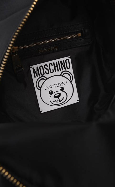 モスキーノ リュック コピー MOSCHINO☆Teddy Playboy レザーリュック