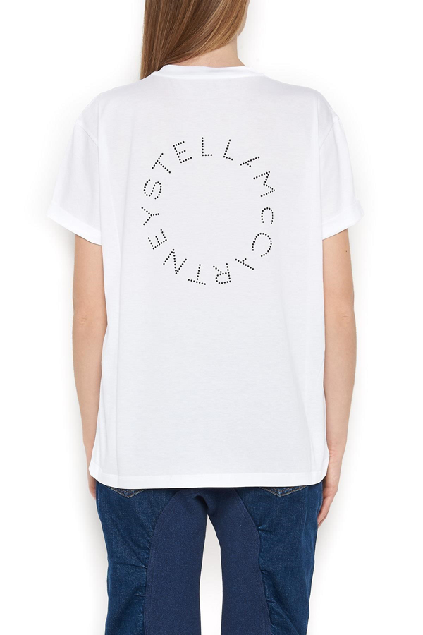 Stella McCartney ステラ・マッカートニー Tシャツ カットソー ロゴホワイトTシャツ