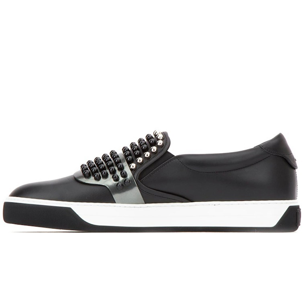 フェンディ スニーカー FE1072 KARLITO STUDDED SLIP-ON SNEAKERS フェンディ スニーカー コピー