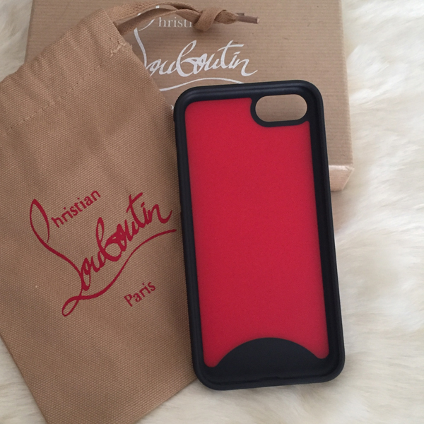 Christian Louboutin Loubiphone iPhone7 iPhone8 レッドソール 1185102M442ルブタン スマホケース コピー