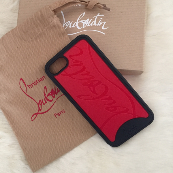 Christian Louboutin Loubiphone iPhone7 iPhone8 レッドソール 1185102M442ルブタン スマホケース コピー