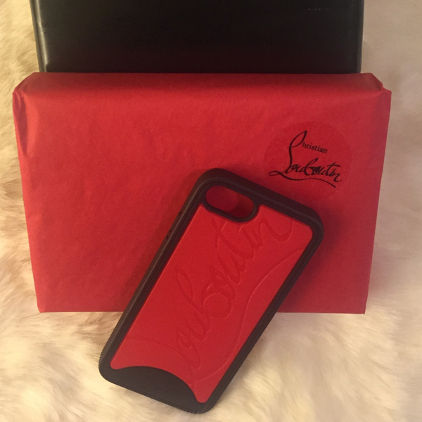 Christian Louboutin☆Loubiphone iPhone7Plusケース 8plus レッドソール ルブタン スマホケース コピー