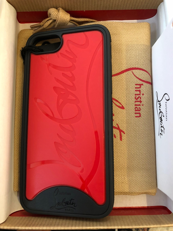 Christian Louboutin☆Loubiphone iPhone7Plusケース 8plus レッドソール ルブタン スマホケース コピー