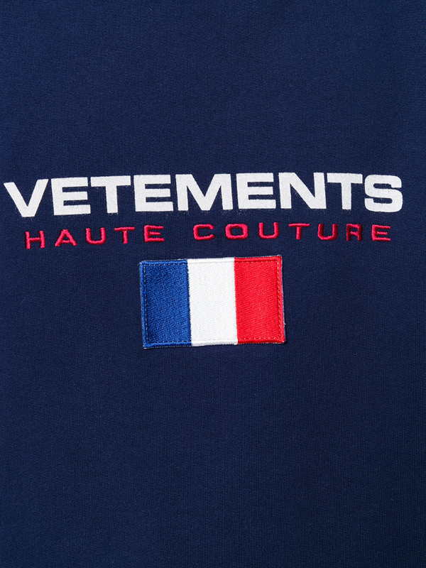 ヴェトモン パーカー コピー VETEMENTS ヴェトモン ストーナーパーカ ネイビー