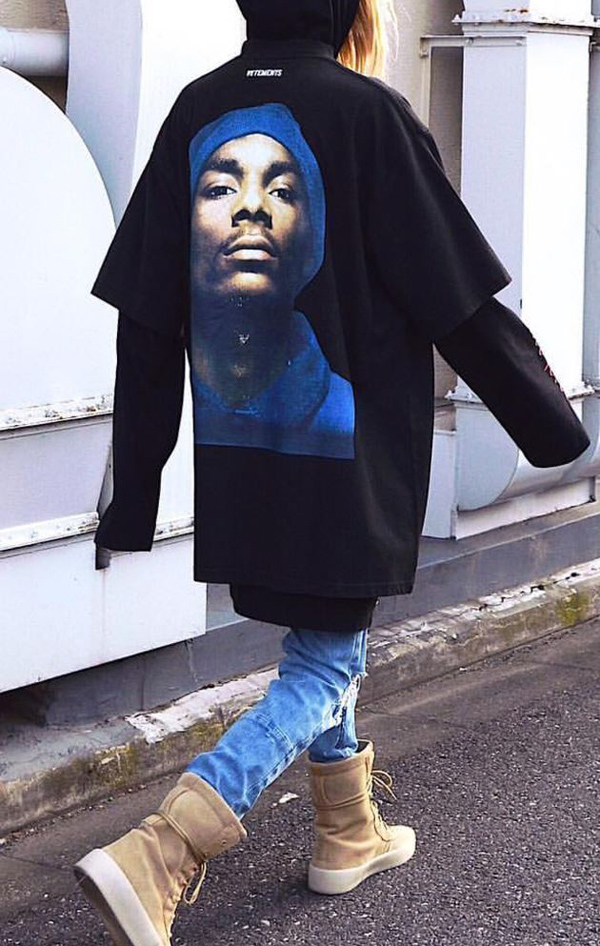 ヴェトモン tシャツ コピー vetements ヴェトモン SNOOP DOGG オーバーサイズ Tシャツ