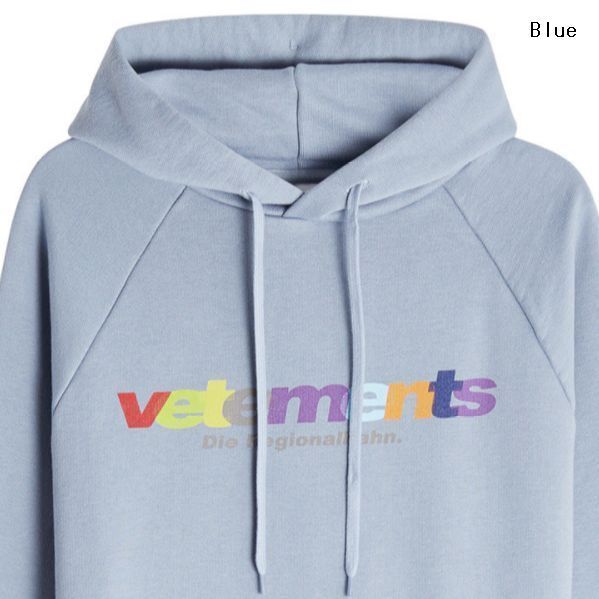 ヴェトモン パーカー コピー Vetements 綿 フーディーVELO0121M パーカー フーディ