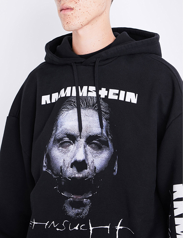 ヴェトモン パーカー コピー VETEMENTS Rammstein オーバーサイズ パーカー ラムシュタイン フーディ