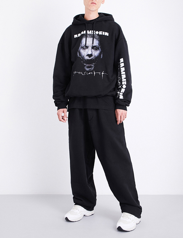 ヴェトモン パーカー コピー VETEMENTS Rammstein オーバーサイズ パーカー ラムシュタイン フーディ