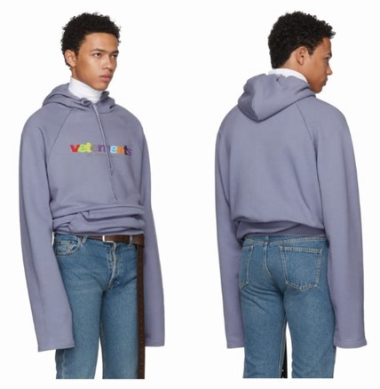 ヴェトモン パーカー コピー VETEMENTS オーバーサイズ スエットフーディ