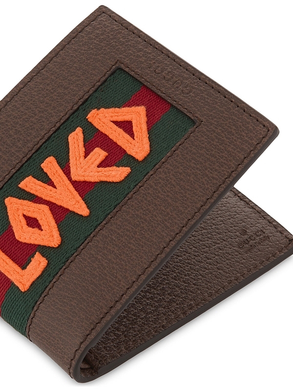 グッチ 財布 コピー グッチ 財布 Loved web-stripe grained wallet