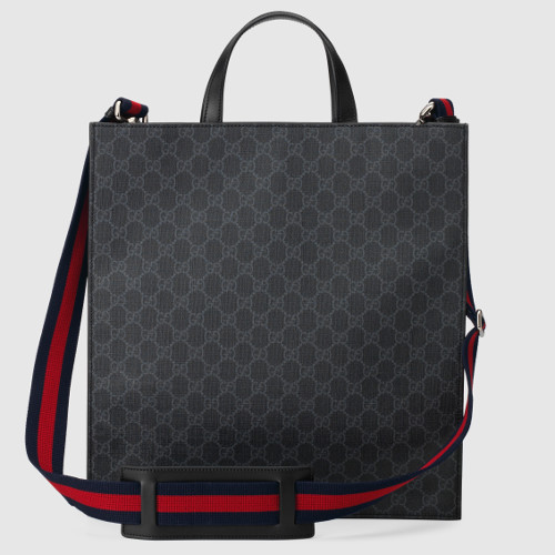 グッチ バッグ トート コピー グッチ 18SS ソフト GGスプリーム トートバッグ ブラック