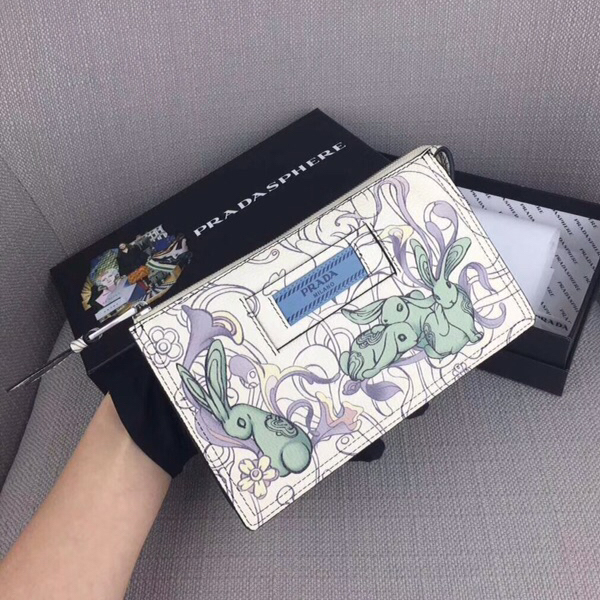 プラダ ウサギが PRADA ラビット プラダ ショルダーバッグ ポーチ うさぎ スーパーコピー