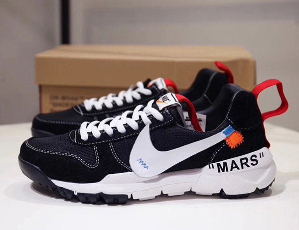 オフホワイト コピー OFF-WHITE ナイキ MARS メンズファッション通販 シューズ 黒色