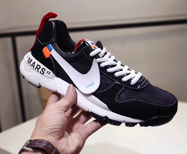 オフホワイト コピー OFF-WHITE ナイキ MARS メンズファッション通販 シューズ 黒色