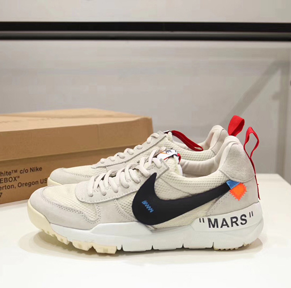 オフホワイト コピー OFF-WHITE ナイキ MARS 白色 メンズファッション通販 シューズ