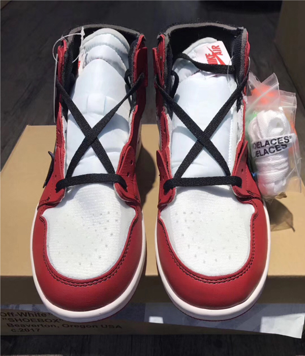 オフホワイト コピー OFF-WHITEOFF-WHITE ナイキ Air Jordan 1 BEAVERTON OREGON USA 1985 ブーツメンズスーパーブランド