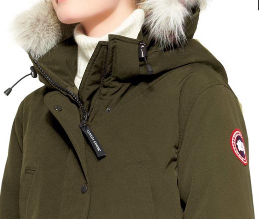 カナダグース スーパーコピー CANADA GOOSE ダウン レディース Trillium ダウンパーカ ミリタリーグリーン