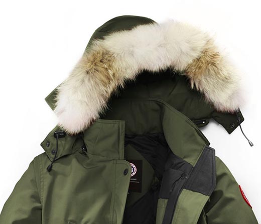 カナダグース スーパーコピー CANADA GOOSE ダウン レディース Trillium ダウンパーカ ミリタリーグリーン