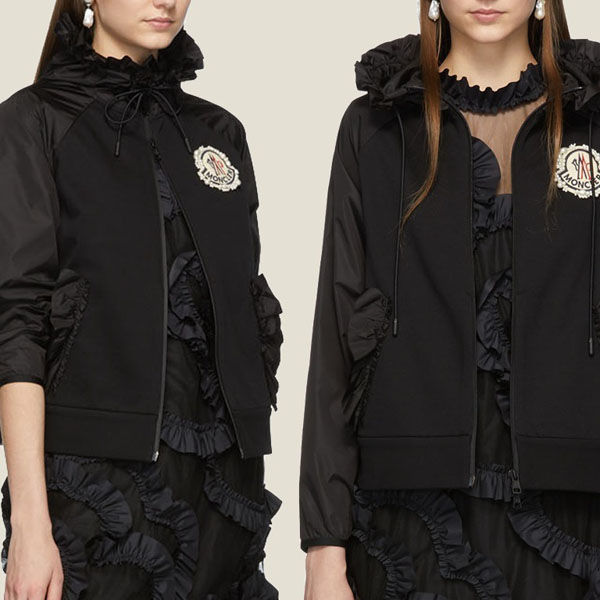 モンクレール コピー Moncler Genius Simone Rocha フリルパーカー