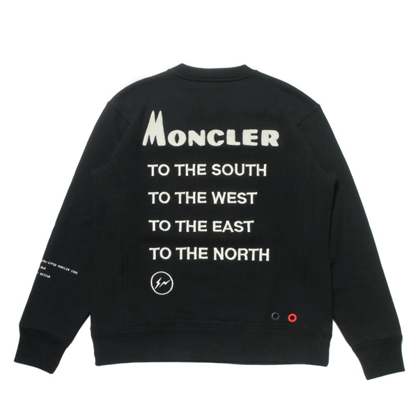 モンクレール MONCLER スウェット メンズ 8040250 809CB 999 長袖スウェット BLACK ブラック