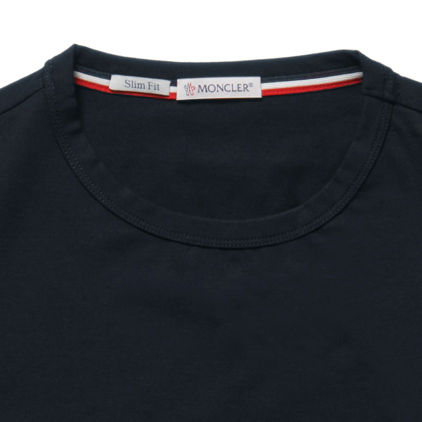 モンクレール MONCLER Tシャツ コピー メンズ 8019900 87296 778 半袖Tシャツ NAVY ダークブルー