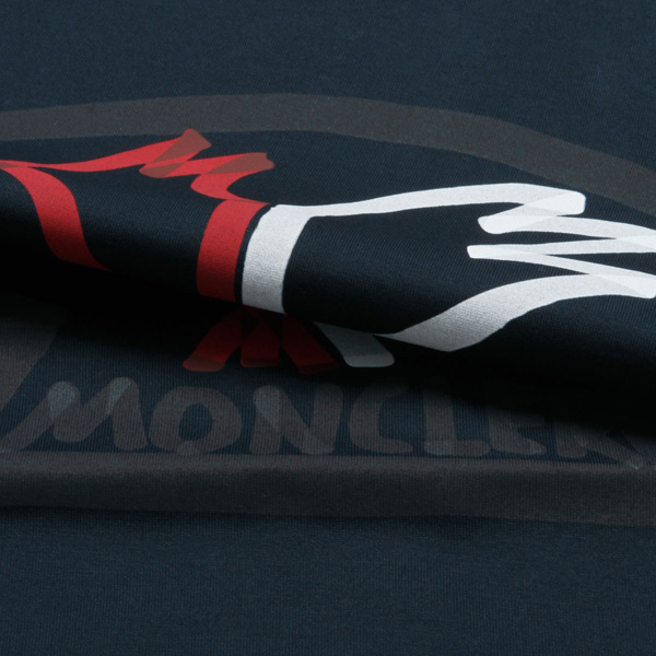 モンクレール MONCLER Tシャツ コピー メンズ 8037850 8390Y 773 半袖Tシャツ NAVY ダークブルー