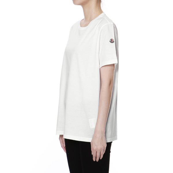 モンクレール MONCLER Tシャツ コピー レディース 8083400 8390X 001 半袖Tシャツ WHITE ホワイト