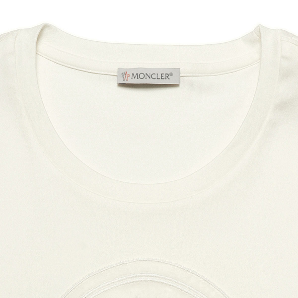 モンクレール MONCLER Tシャツ コピー レディース 8059200 8391N 035 半袖Tシャツ WHITE ホワイト